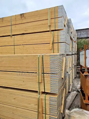 Scaffold Board Length 4mtrs End Bands Galvanized Timber