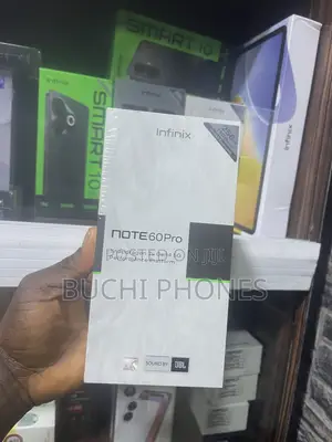 New Infinix Note 60 Pro 256 GB Black