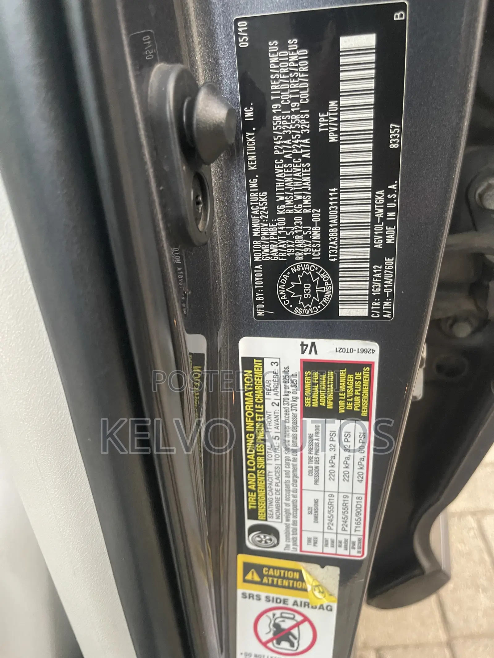 Toyota Venza 2010 Gray