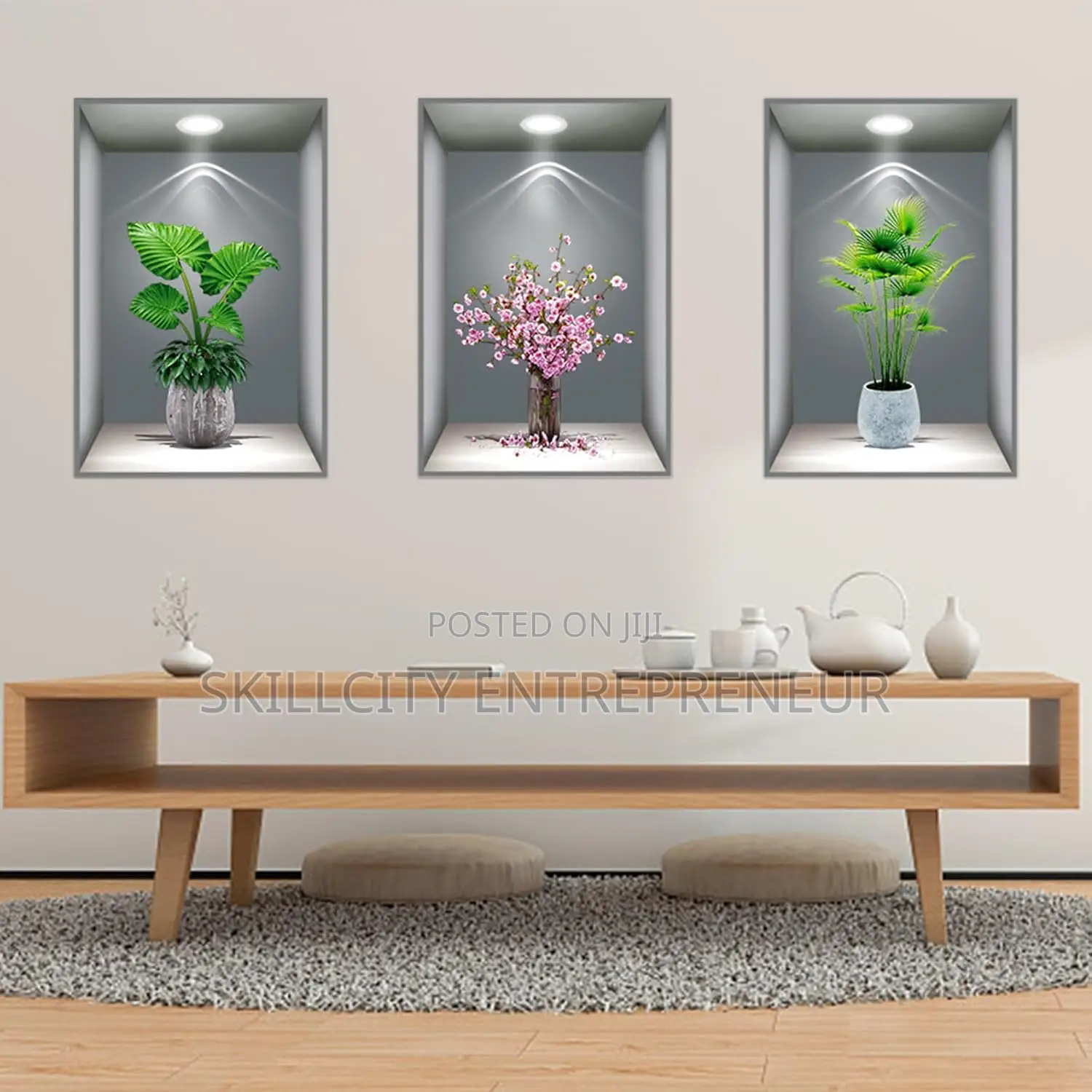 3-in-1 Wall Paper