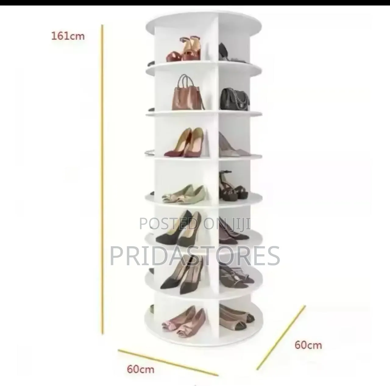 Rotating Shoe Rack 7-Tier