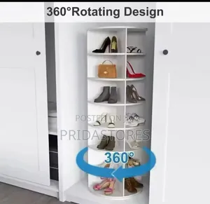 Rotating Shoe Rack 7-Tier