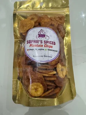Crunchy Spiced Plantain Chips