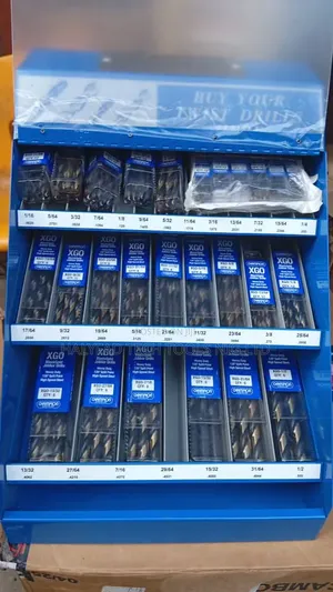 258 PCS Xgo Jobber Heavy Duty Stainless Steel Aluminum Twist Drill Bit