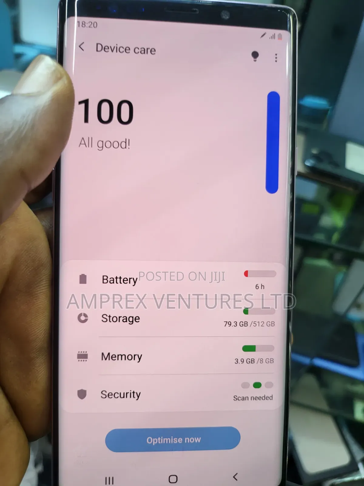 Samsung Galaxy Note 9 512 GB Purple