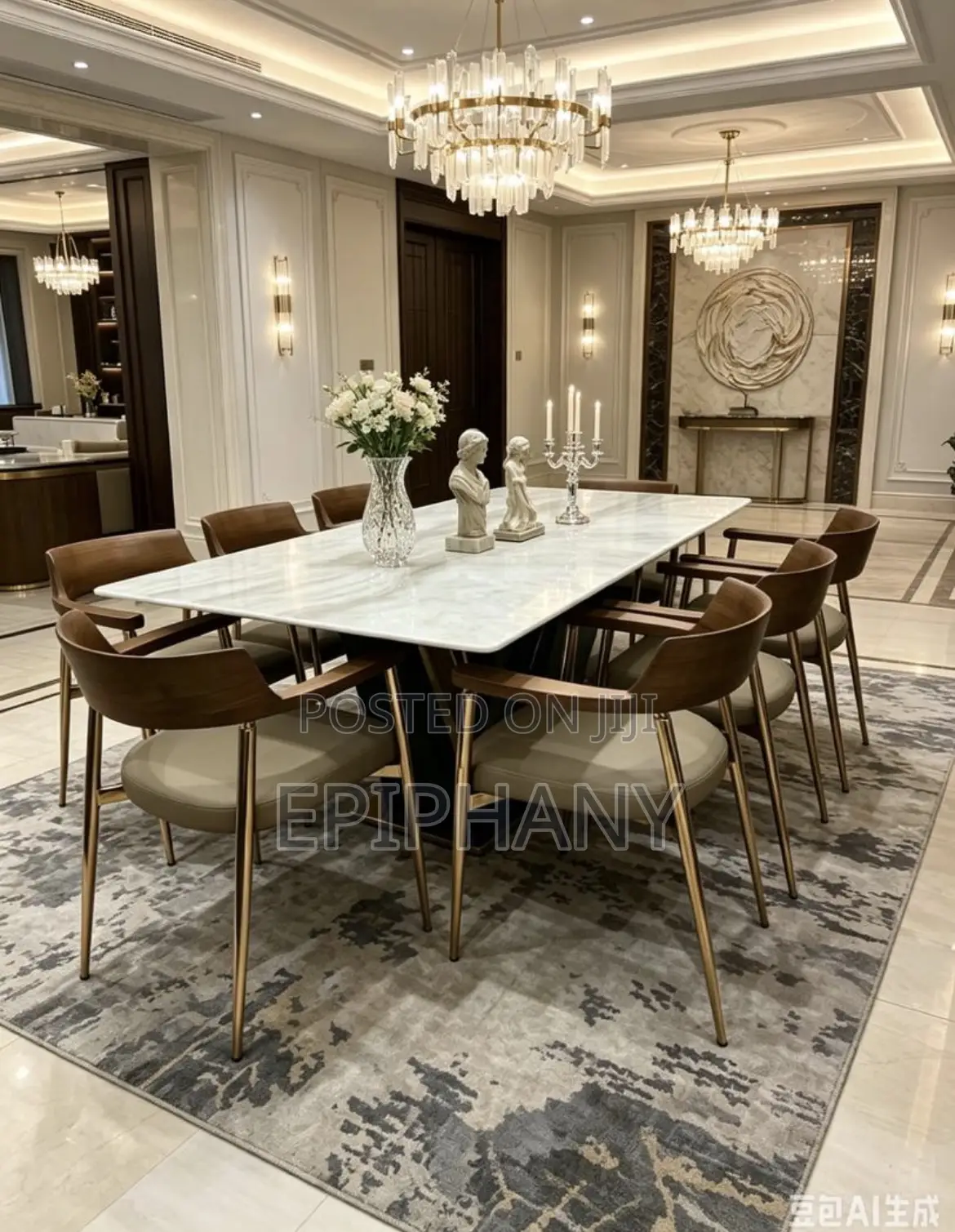 Dining by 8 With 8 Chairs