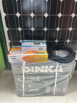 Mini Solar Setup System, Tubular Battery, Inverter, Panels, Controller