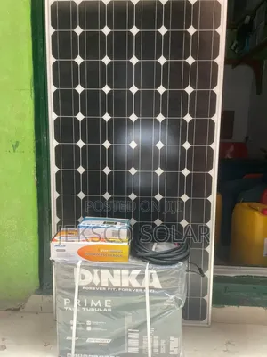 Mini Solar Setup System, Tubular Battery, Inverter, Panels, Controller