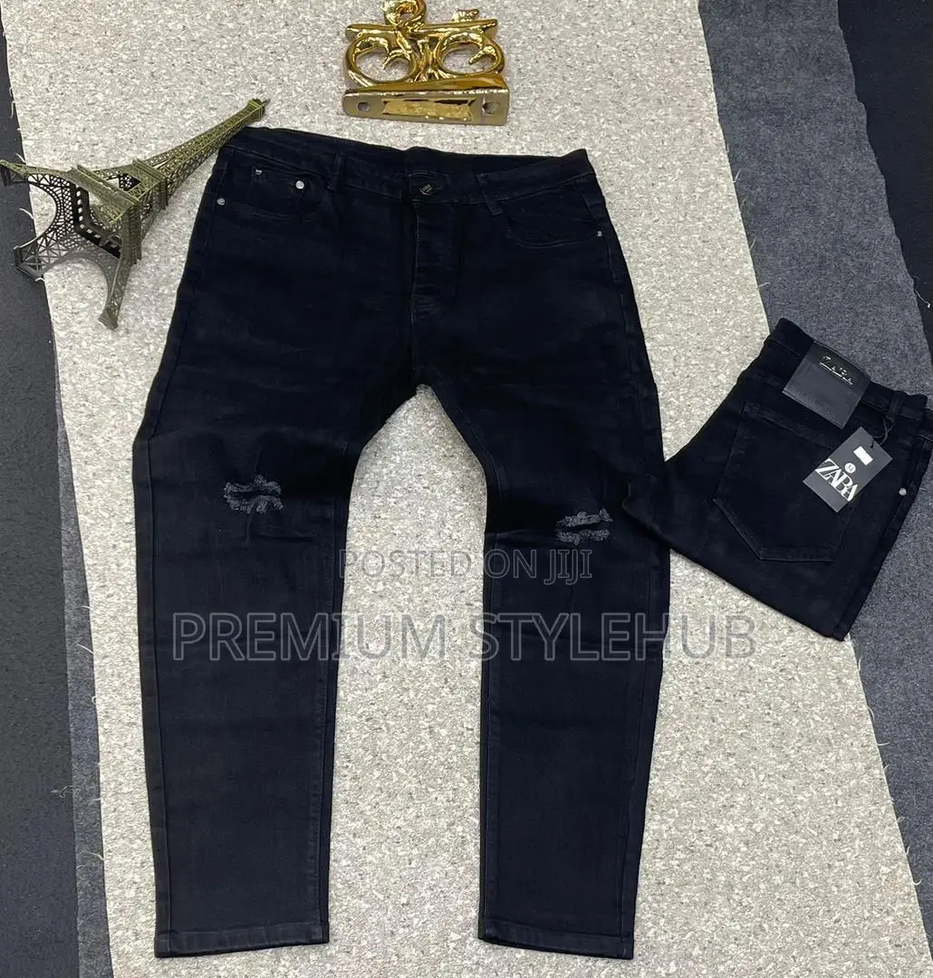 Jeans Trousers (Black)
