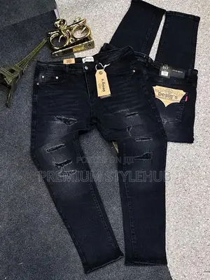 Jeans Trousers (Black)