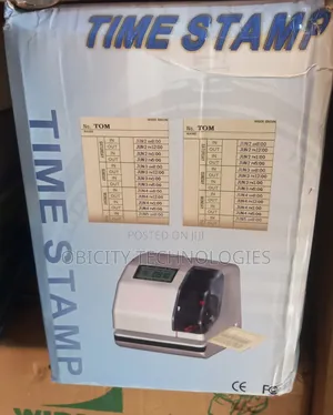 Time and Date Stamping Machine