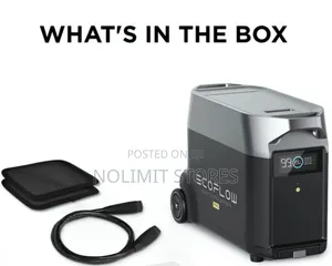 Ecoflow Delta Pro Smart Extra Battery – 3600wh Expansion Battery