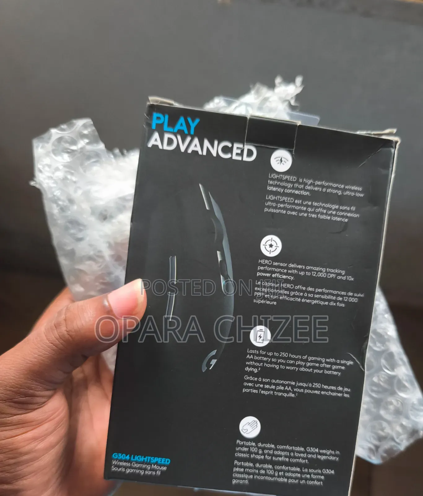 Logitech G304 Lightspeed Wireless Gaming Mouse