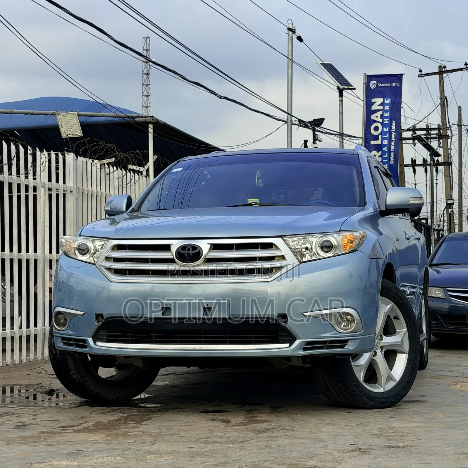 Toyota Highlander 2008 Blue