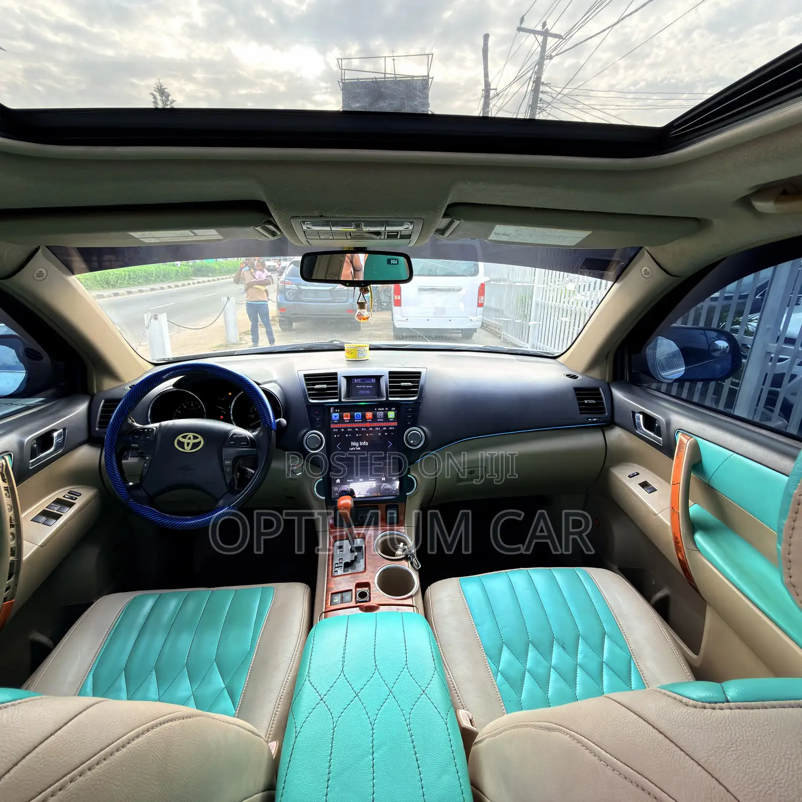 Toyota Highlander 2008 Blue