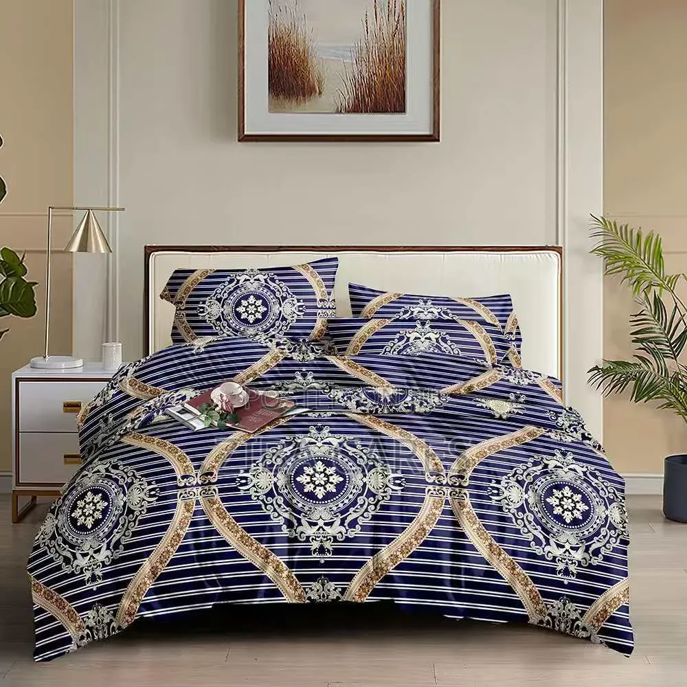 Luxury Bedspread With Pillowcases and Duvet Set 4x6