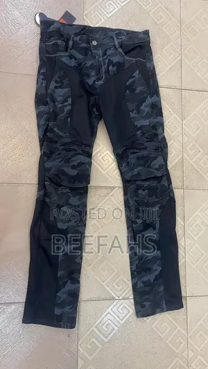 Camo Biker Riding Pants