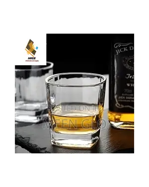 Generic Square Shaped Whiskey Glass