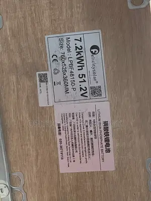 Felicity 7.2kwh 51.2v Lithium Battery (Lifepo4) – Brand New