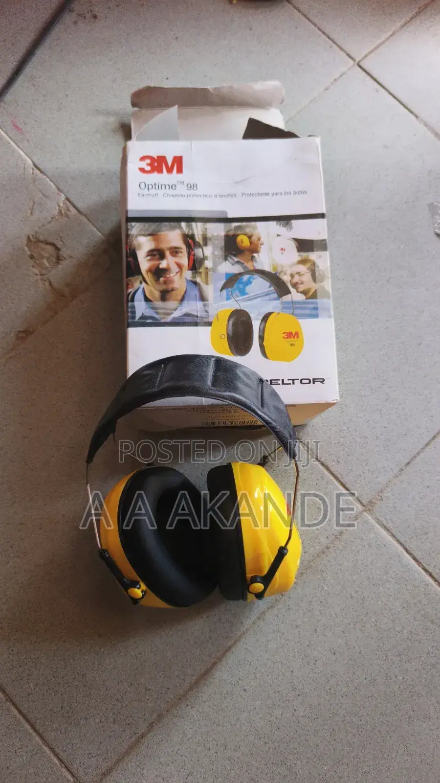 3m Earmuffs Optime 98