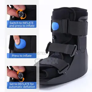 Inflatable Air Walking Boot for Fractures , Acute Ankle Sprains