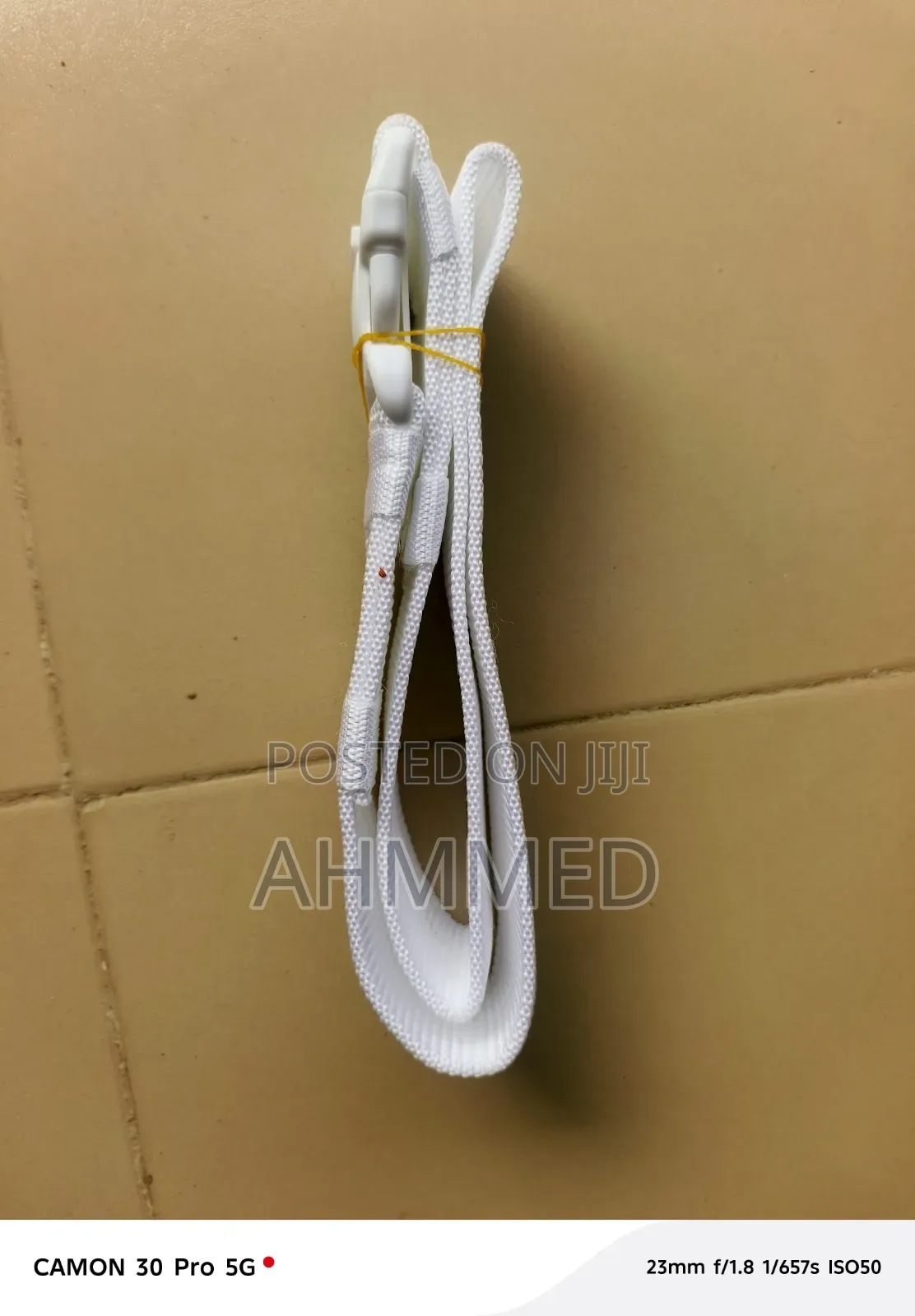 White Security Belt