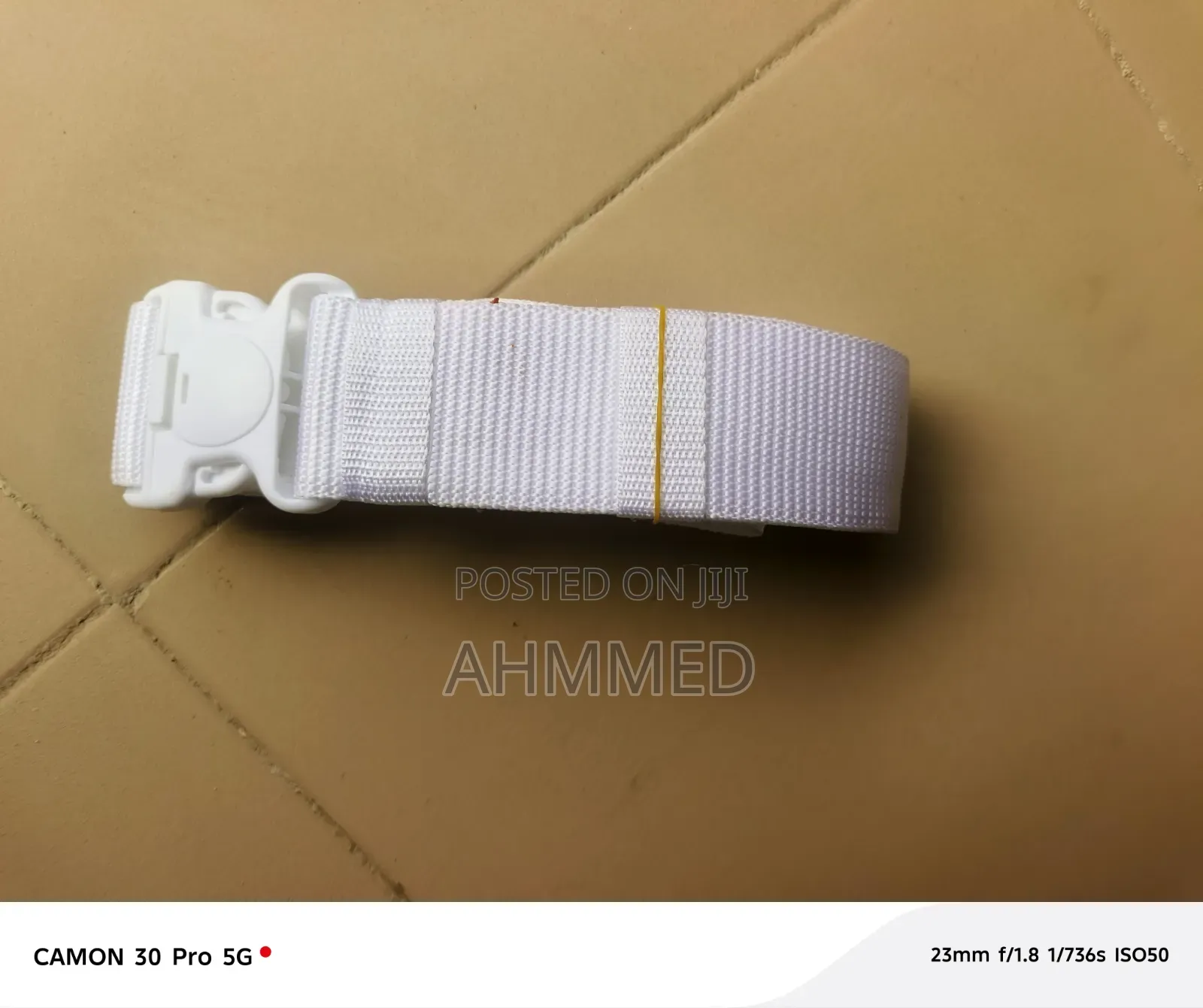 White Security Belt