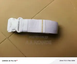 White Security Belt