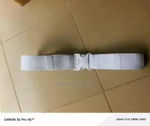 White Security Belt