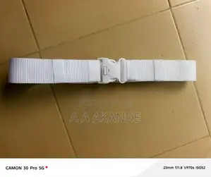 White Security Belt