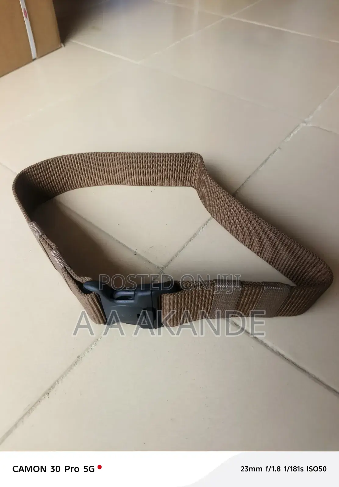 Brown Security Belt