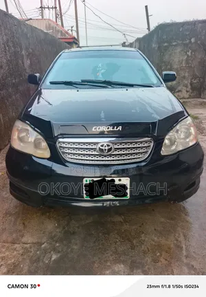 Toyota Corolla S 2007 Black