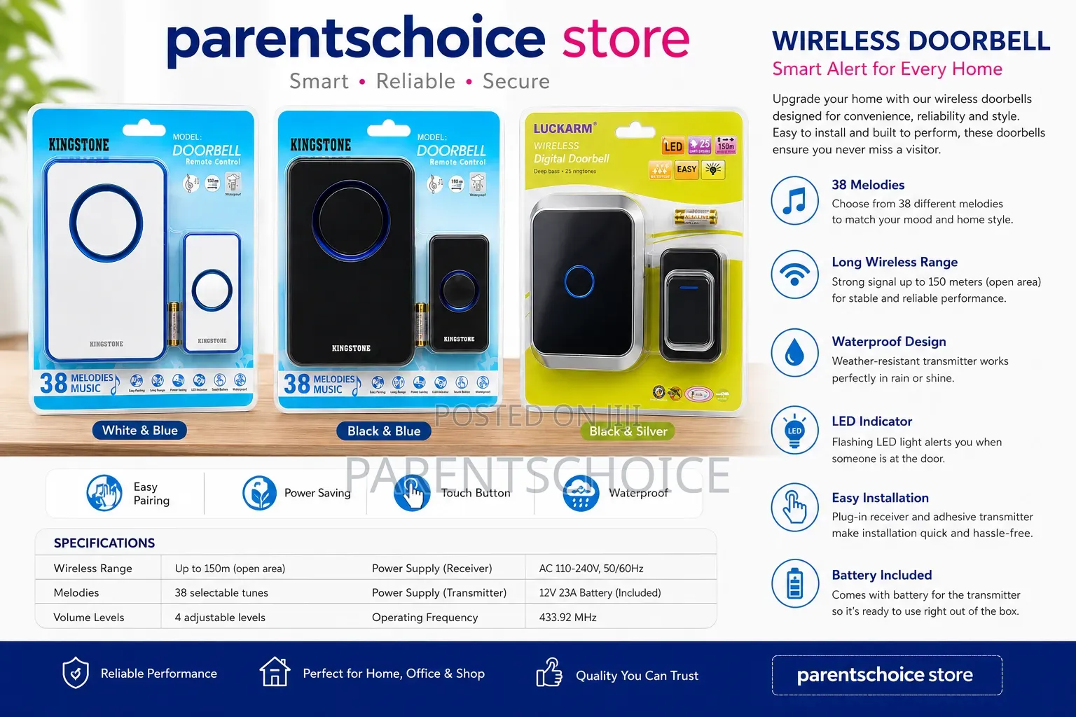 Digital Wireless Doorbell