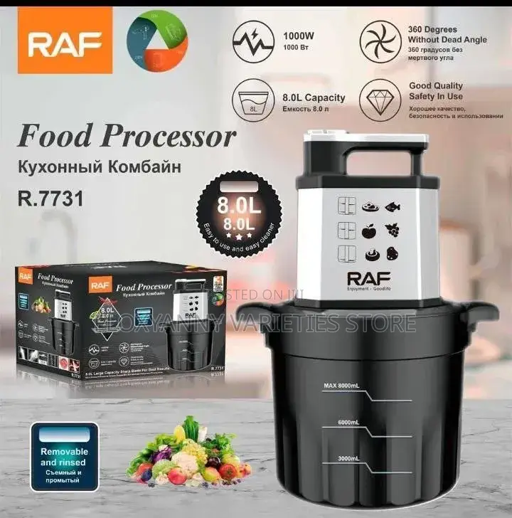 8liters Raf Food Processor/Yam Pounder