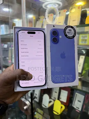 New Apple iPhone 16 128 GB Blue