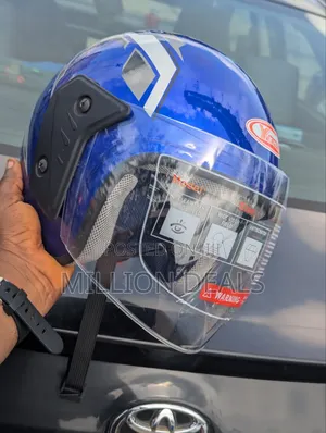 Stylish Biker Safety Unique Blue Helmet