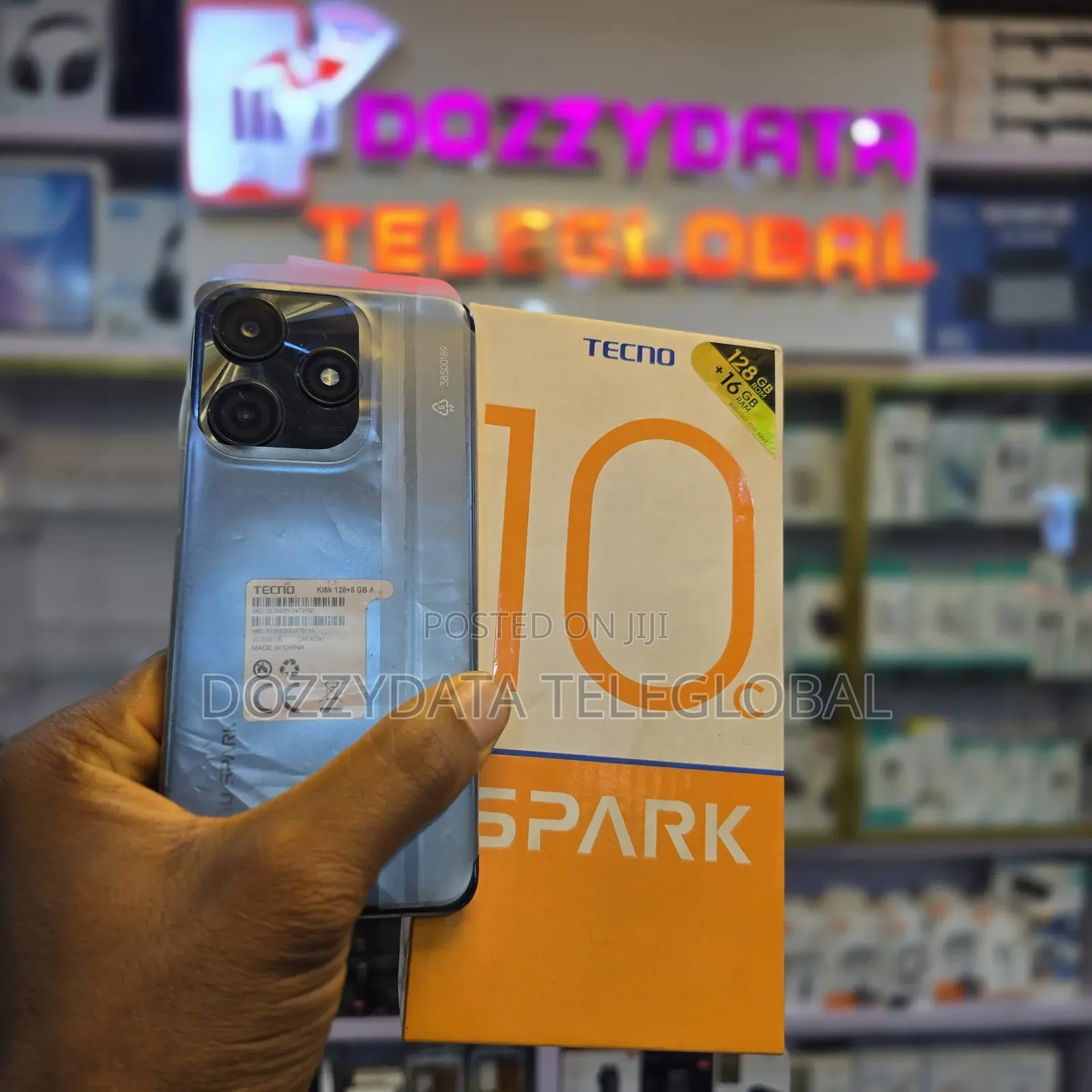 Tecno Spark 10C 128 GB Black