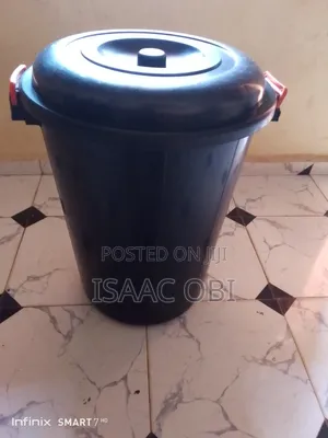 Black 80 Liter Water Gallon