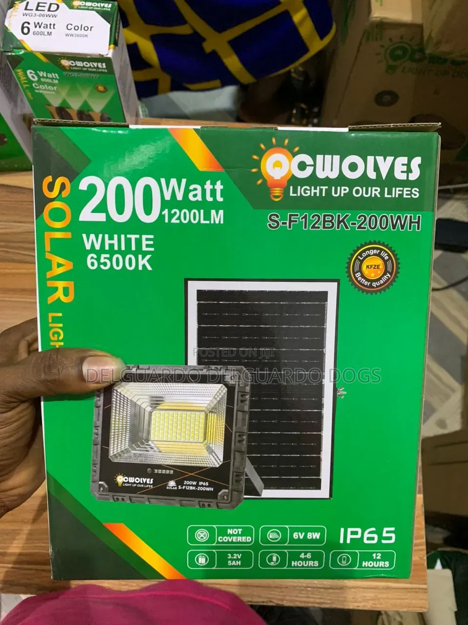 200w Qcwolves Solar Floodlights