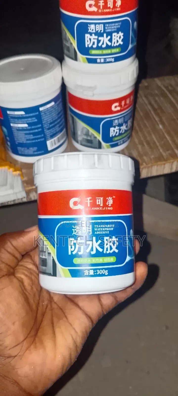 Transparent Water Proof Adhesive Agent