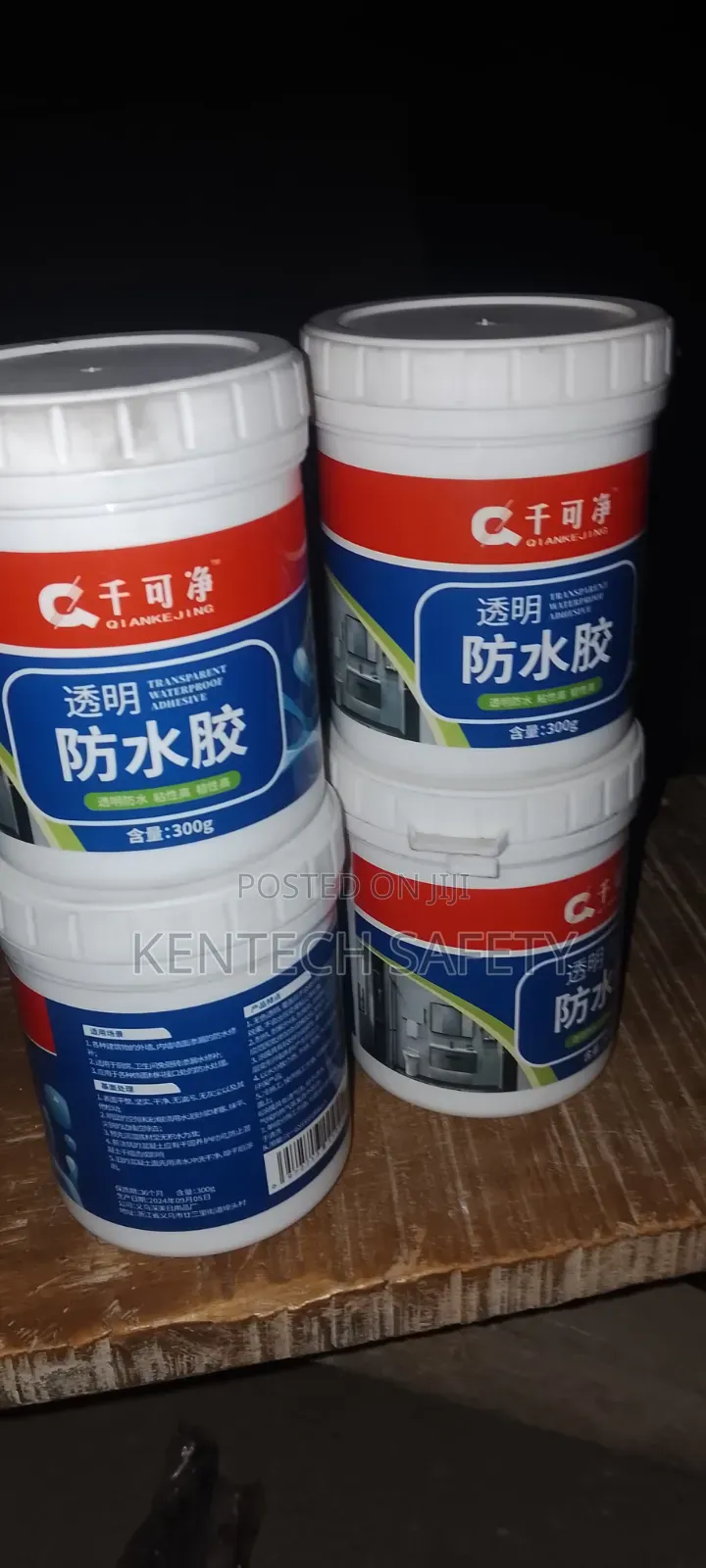 Transparent Water Proof Adhesive Agent