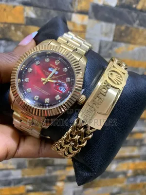 Men's Watch With Bangle