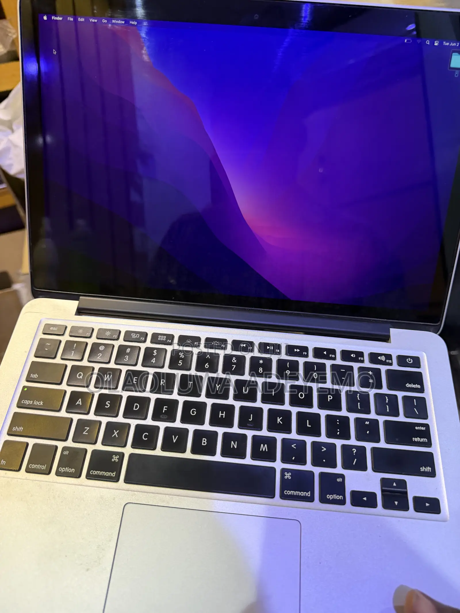 Laptop Apple MacBook Pro 2015 8GB Intel Core i5 SSD 500GB