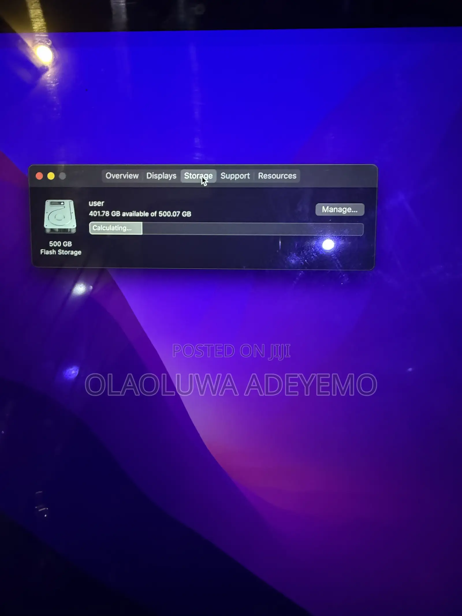 Laptop Apple MacBook Pro 2015 8GB Intel Core i5 SSD 500GB