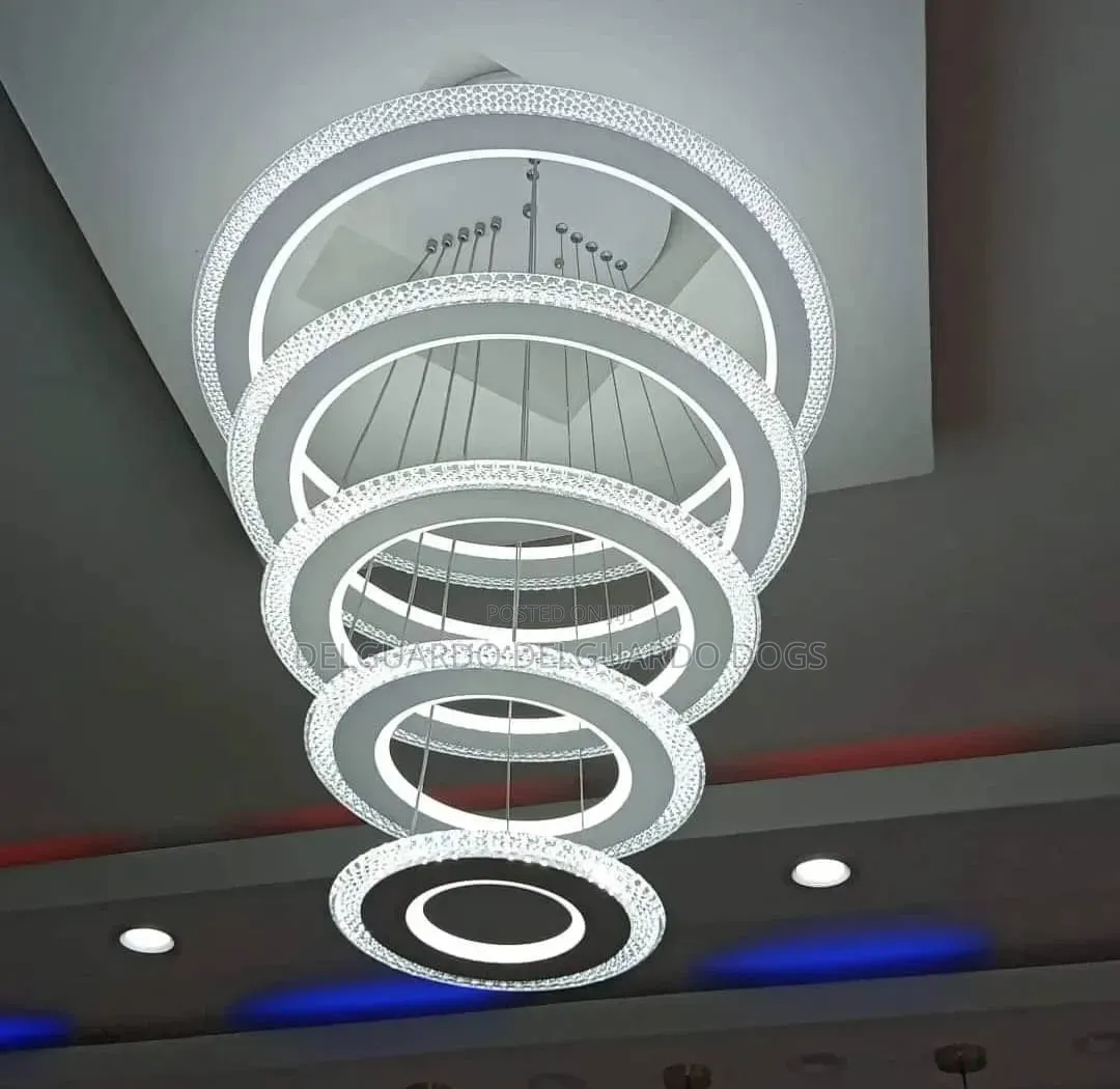 5 Ring Chandelier