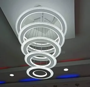 5 Ring Chandelier