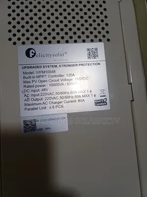 10kva 48v Felicity Hybrid Inverter