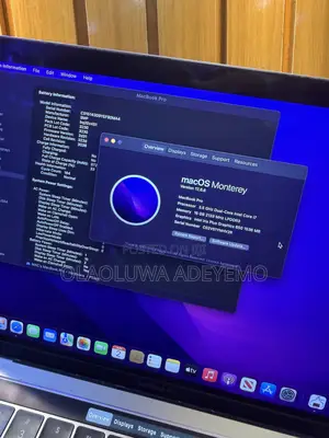 Laptop Apple MacBook Pro 2017 16GB Intel Core i7 SSD 500GB
