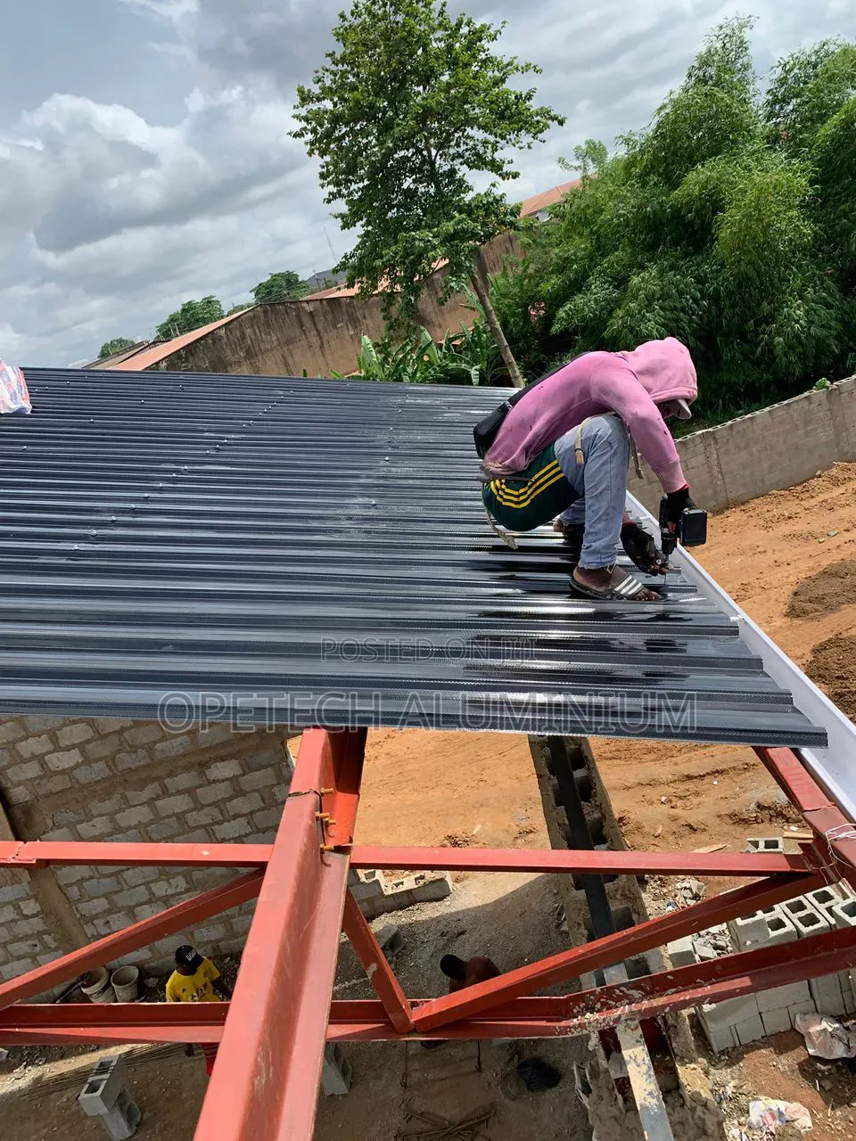Quality Aluminium Roofing Sheets Professional Installation in Lagos