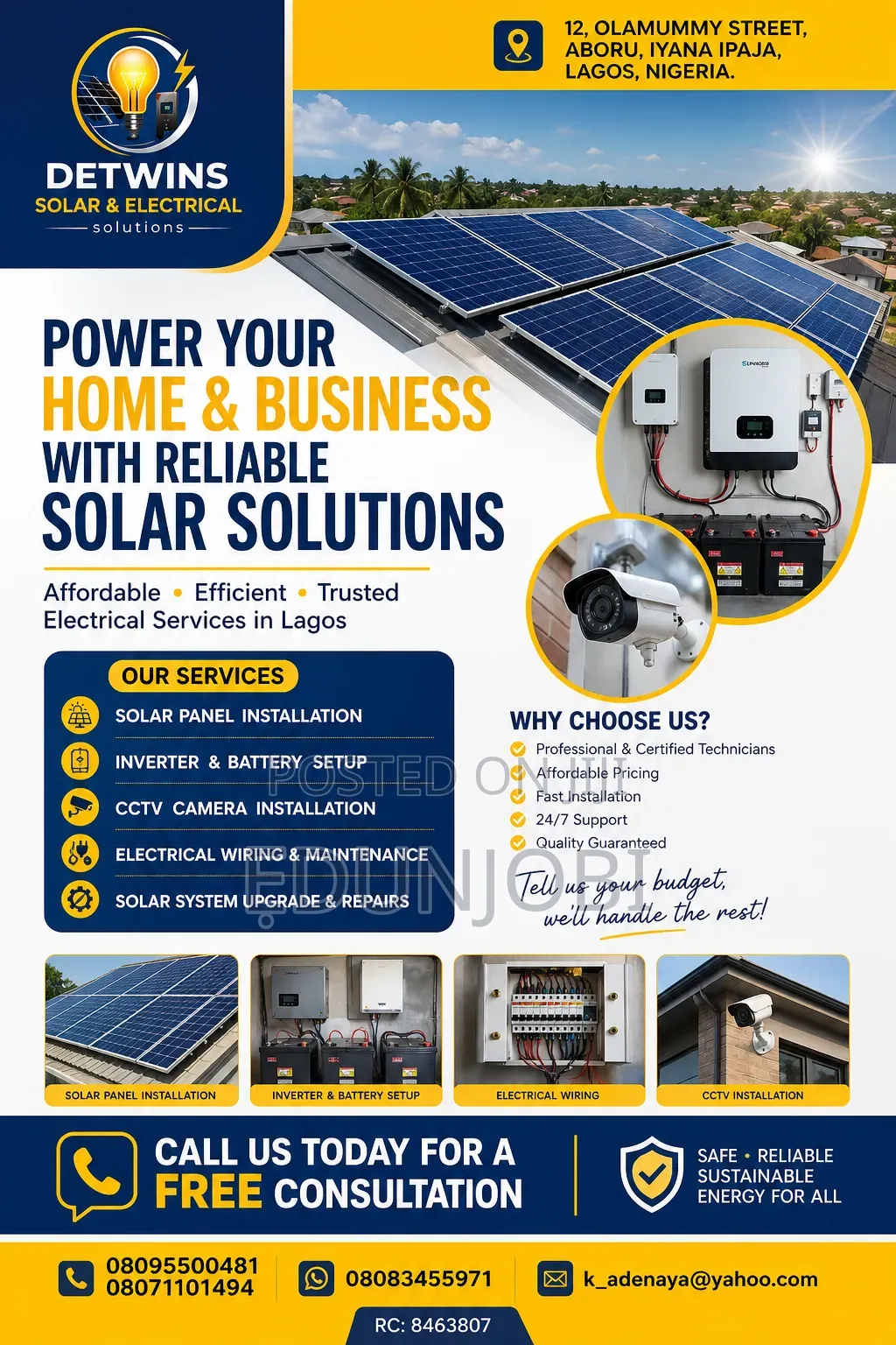 Solar Electrical Installation Engineer